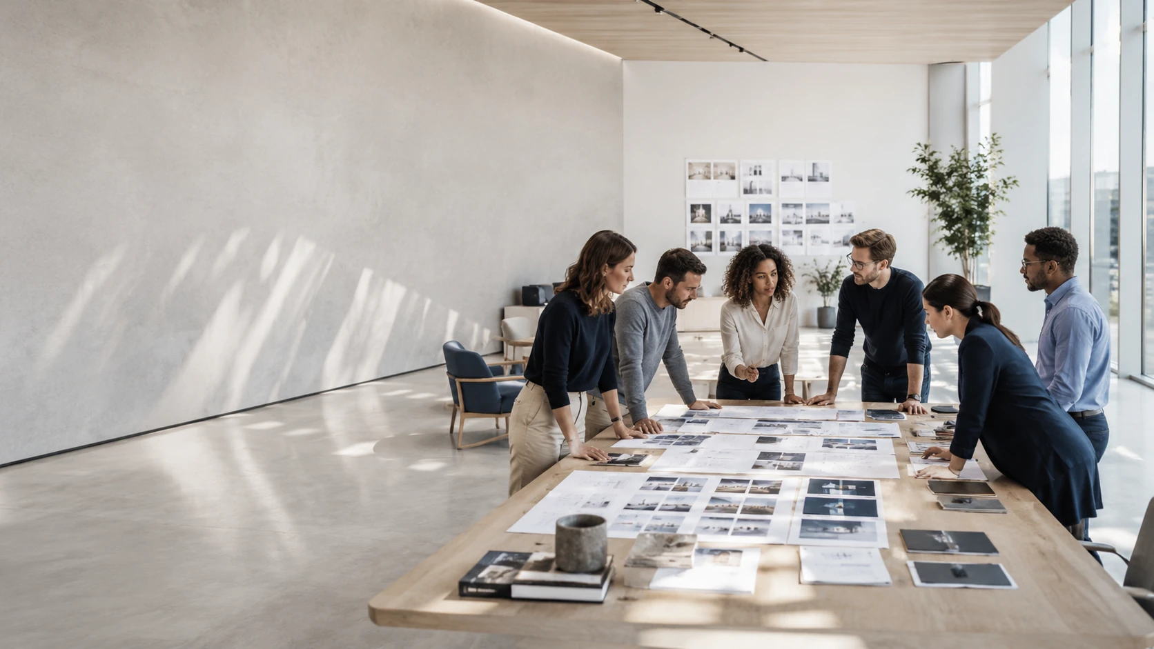 A Veloriq working session reviewing project material